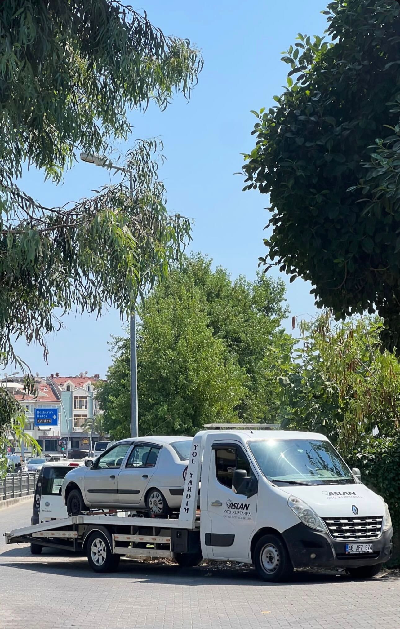 Datça çekici ile yapılan örnek iş 10