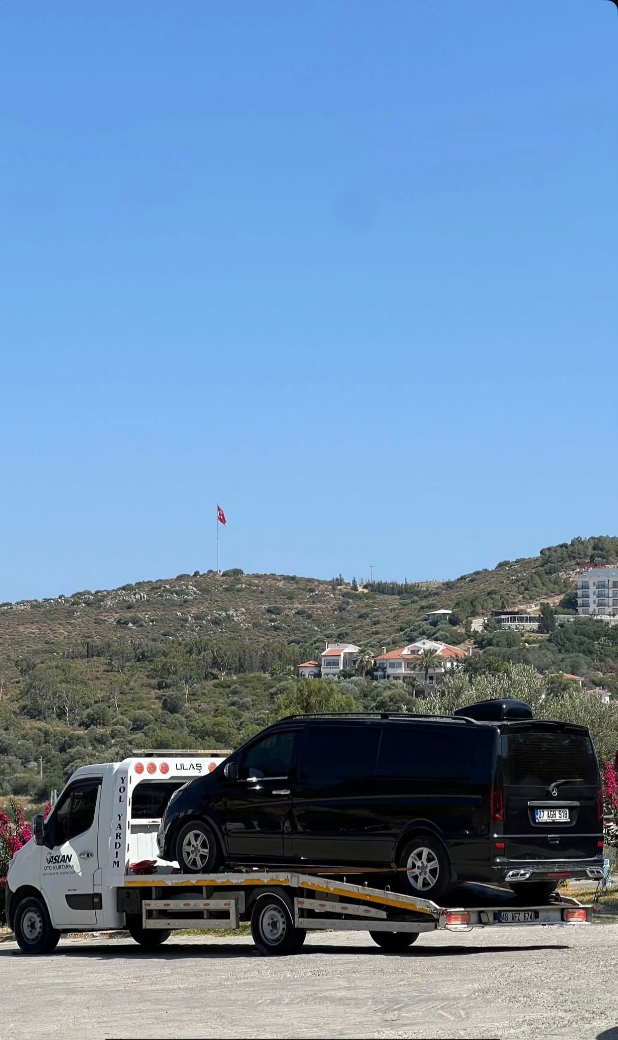 Datça çekici ile yapılan örnek iş 11