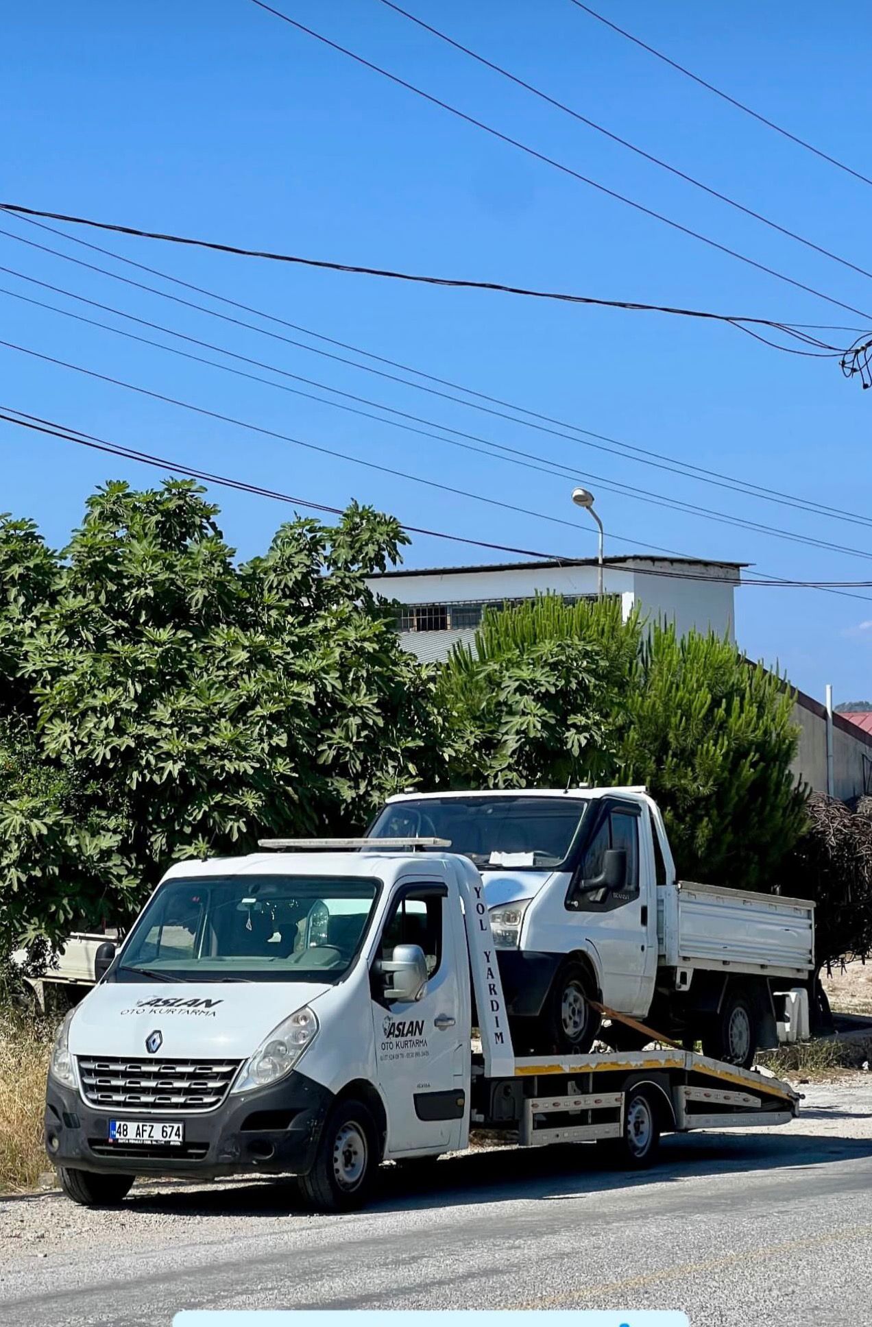 Datça çekici ile yapılan örnek iş 13