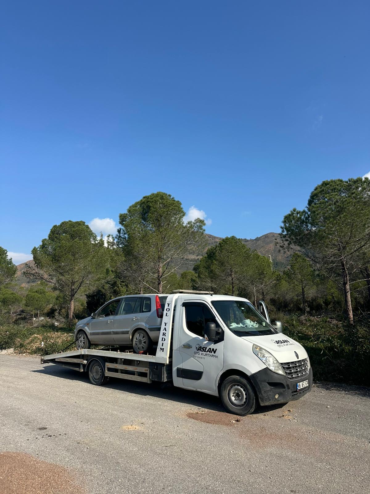 Datça çekici ile yapılan örnek iş 14