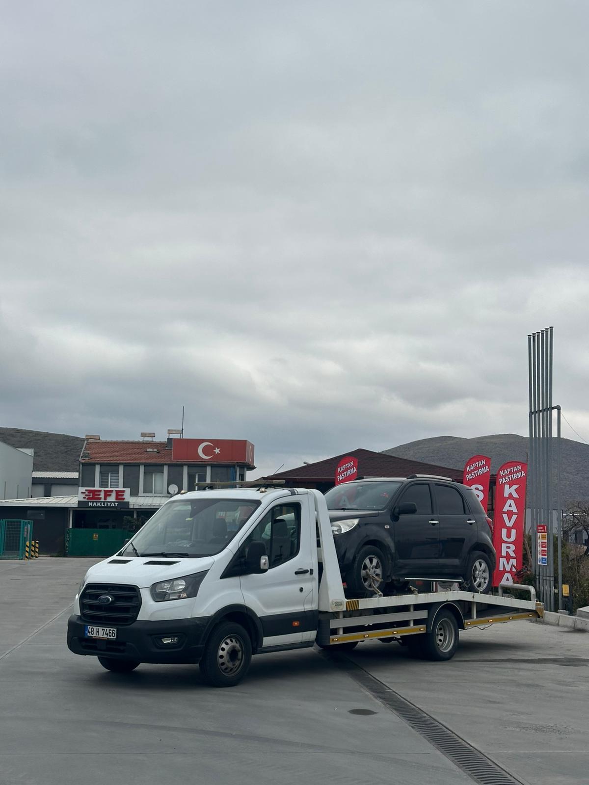 Datça çekici ile yapılan örnek iş 5