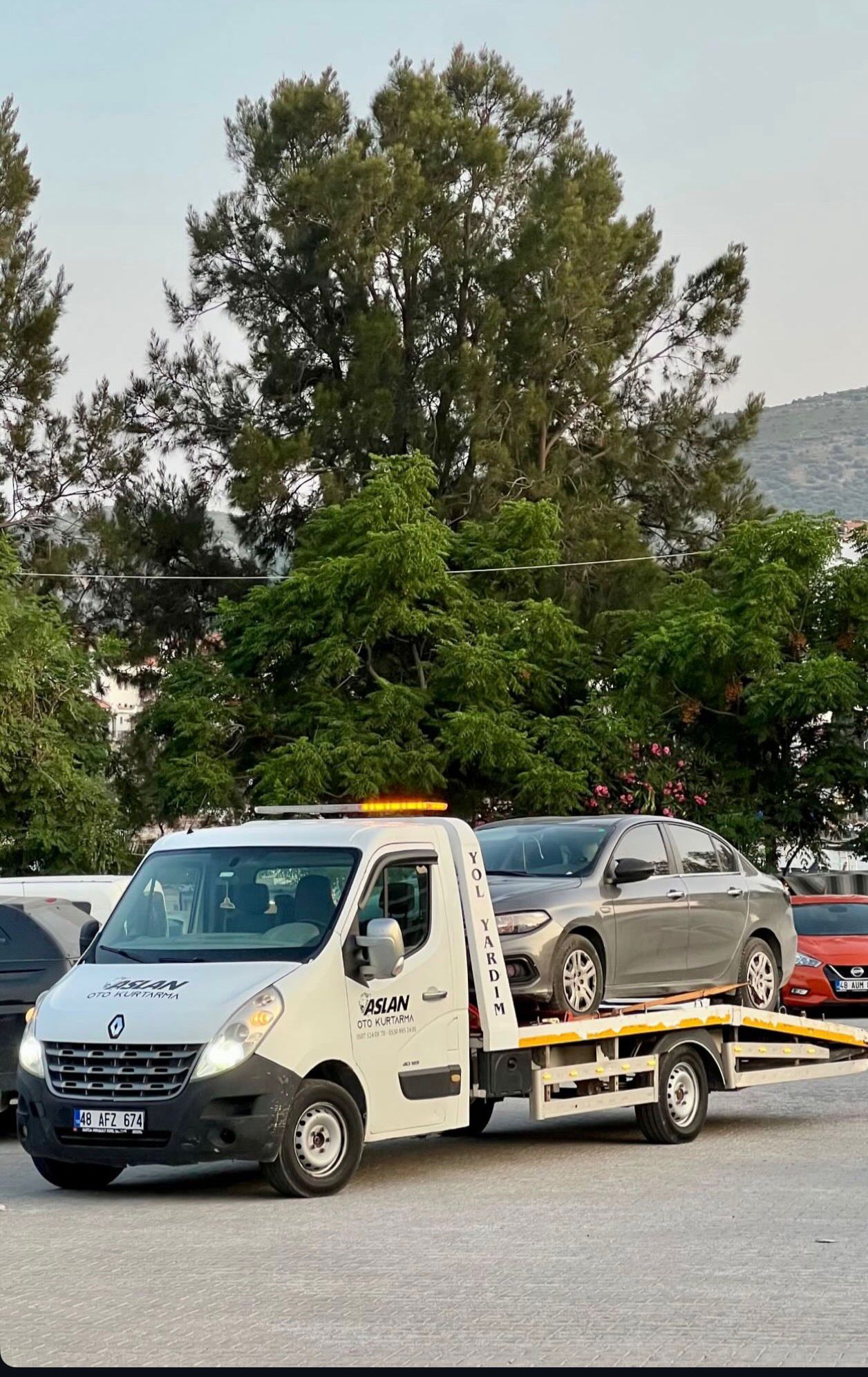 Datça çekici ile yapılan örnek iş 8