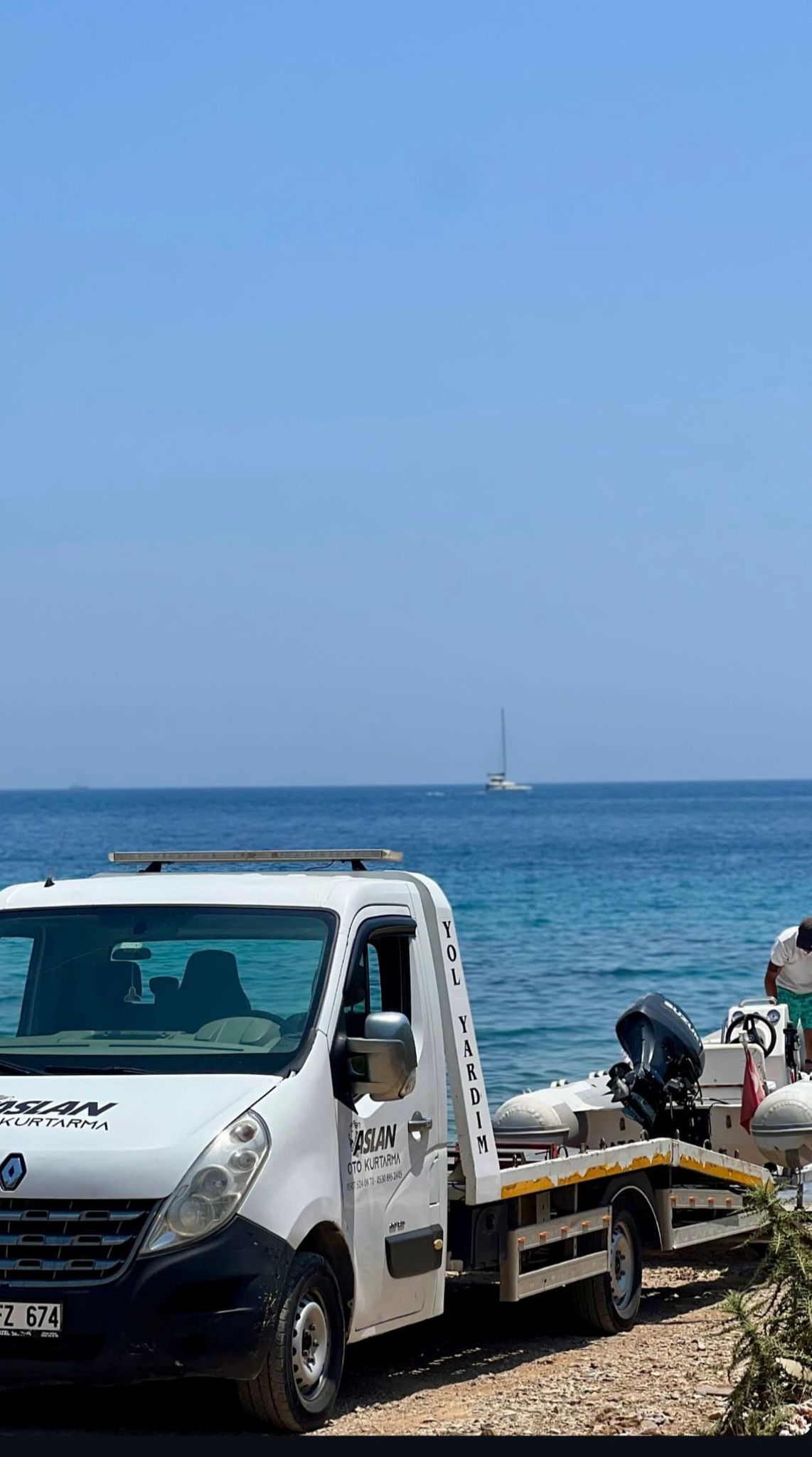 Datça çekici ile yapılan örnek iş 9